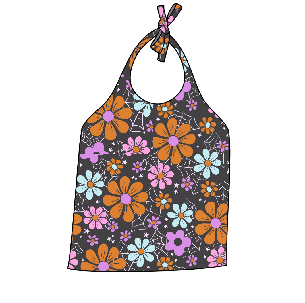 Retro Webs Halter Top