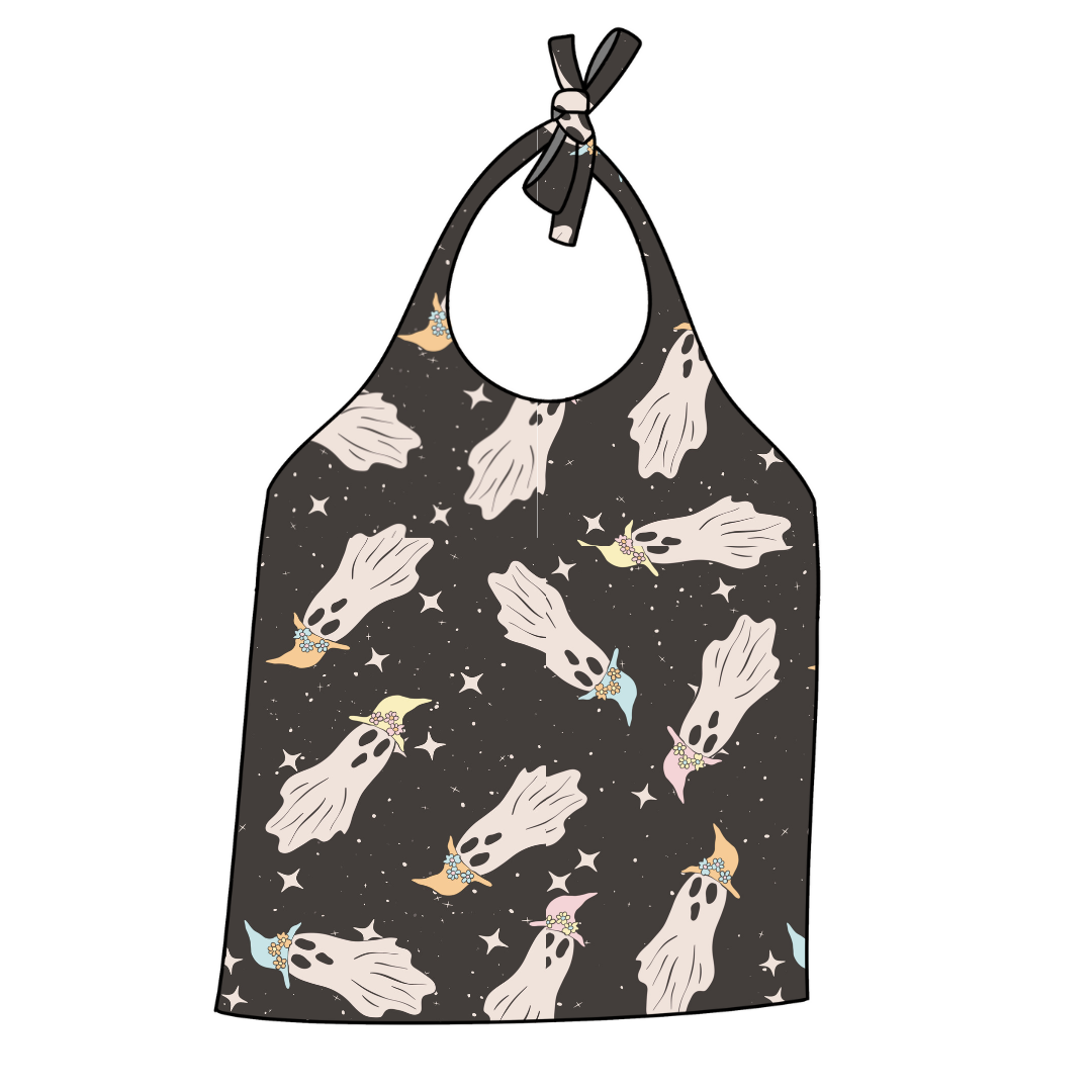 Ghostie Witch Halter Top