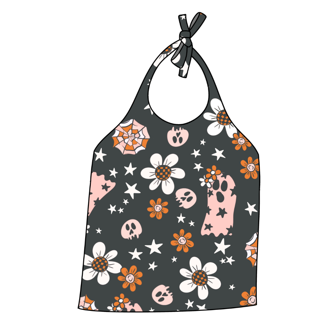 Boho Halloween Halter Top