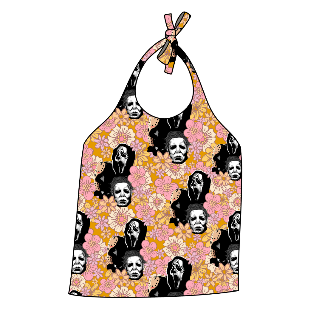 Vintage Horror Halter Top