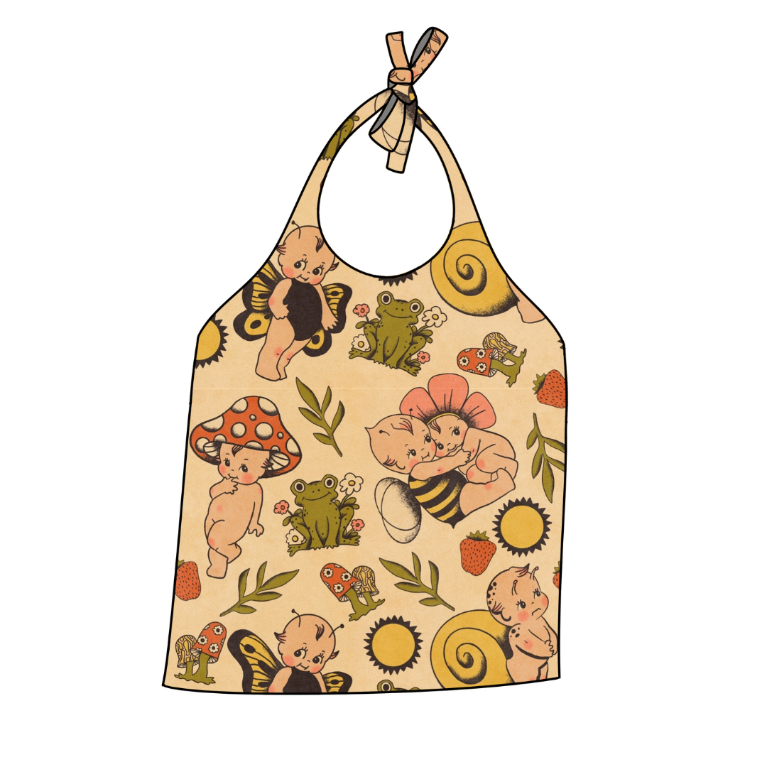 Cottage kewpie Halter Top