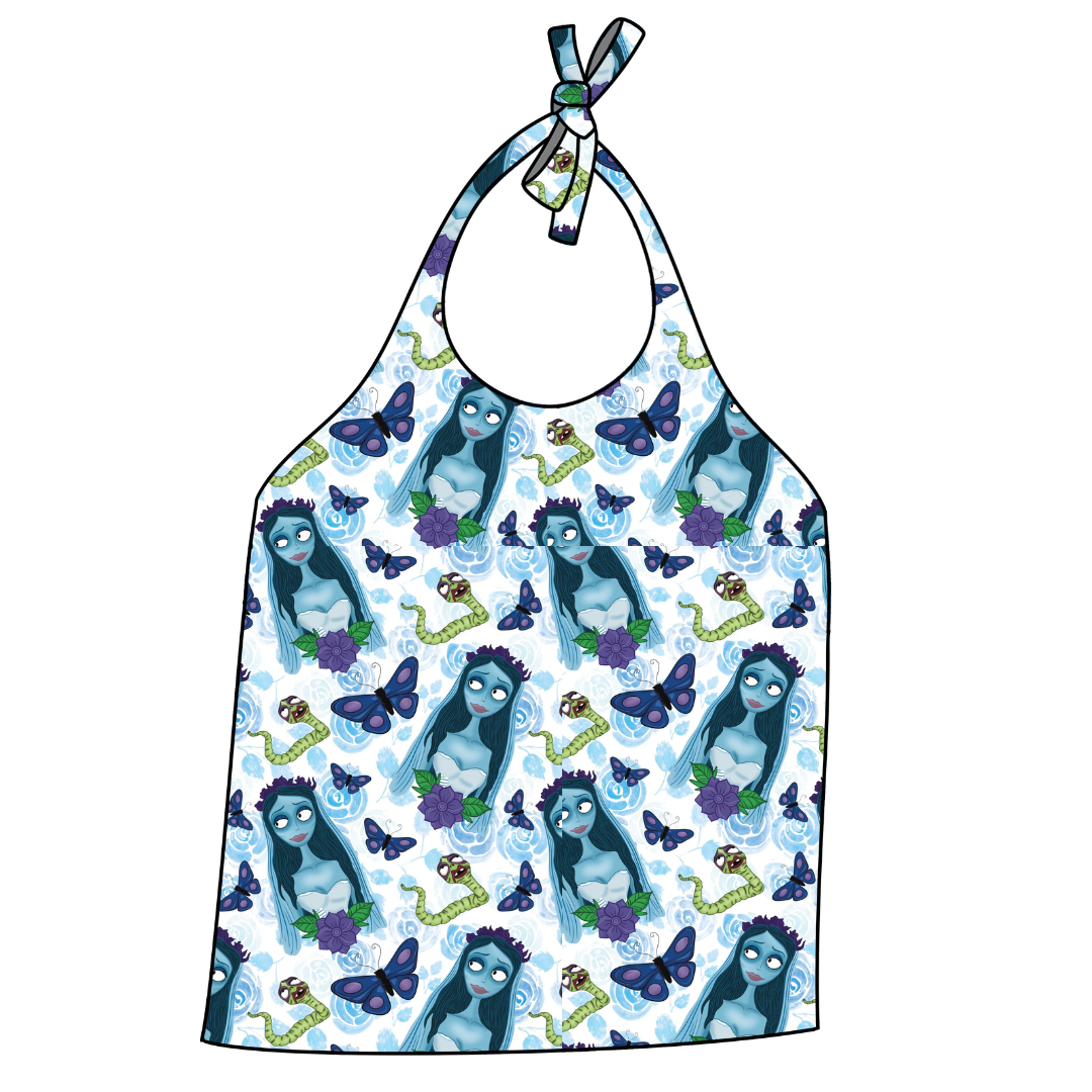 De@d Bride Halter Top