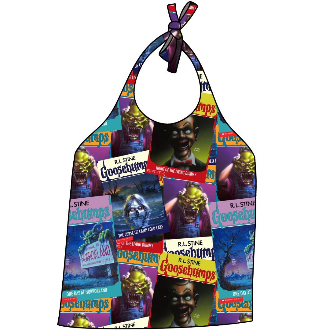 Spooky Books Halter Top