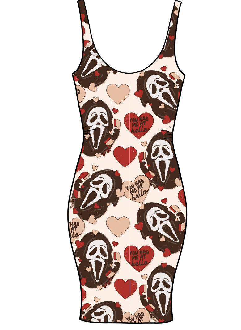 You Had Me At Hello Vintage Adult Bodycon