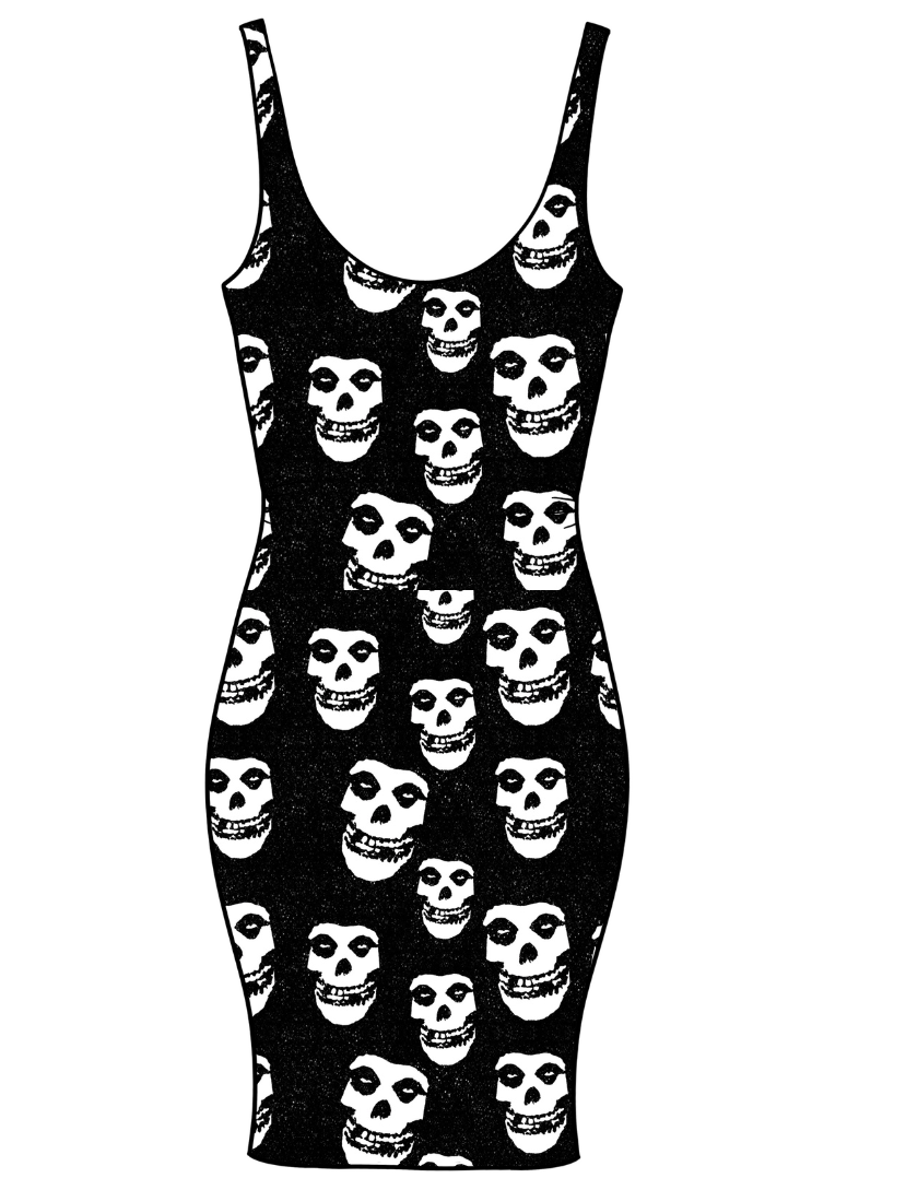 Crimson Ghost Adult Bodycon