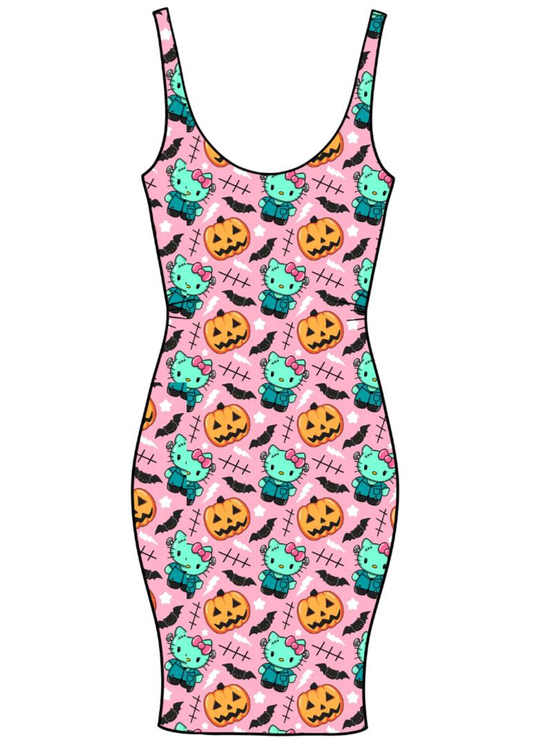 Frankenkitty Adult Bodycon