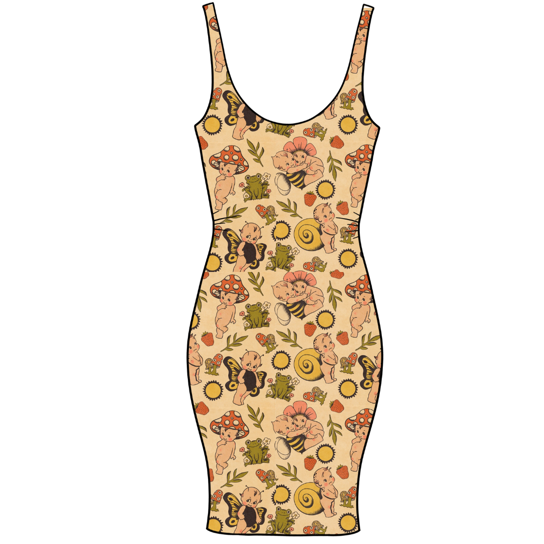 Cottage Kewpie Adult Bodycon