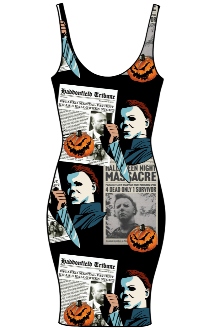Newspaper K!ller Adult Bodycon