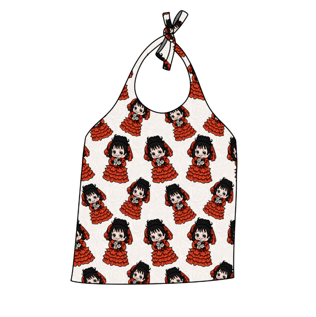 Lydia Kewpie Halter Top