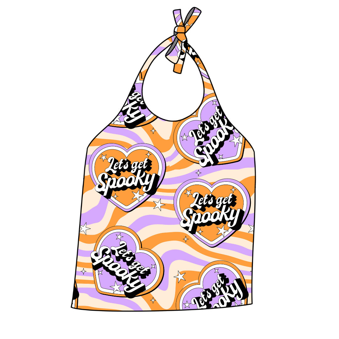 Let’s Get Spooky Halter Top