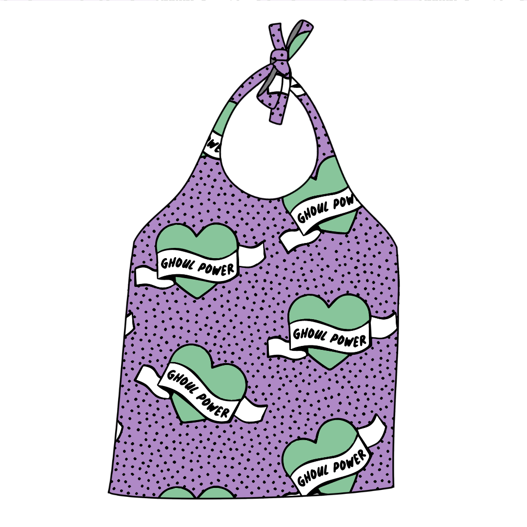 Glamour Ghoul Halter Top