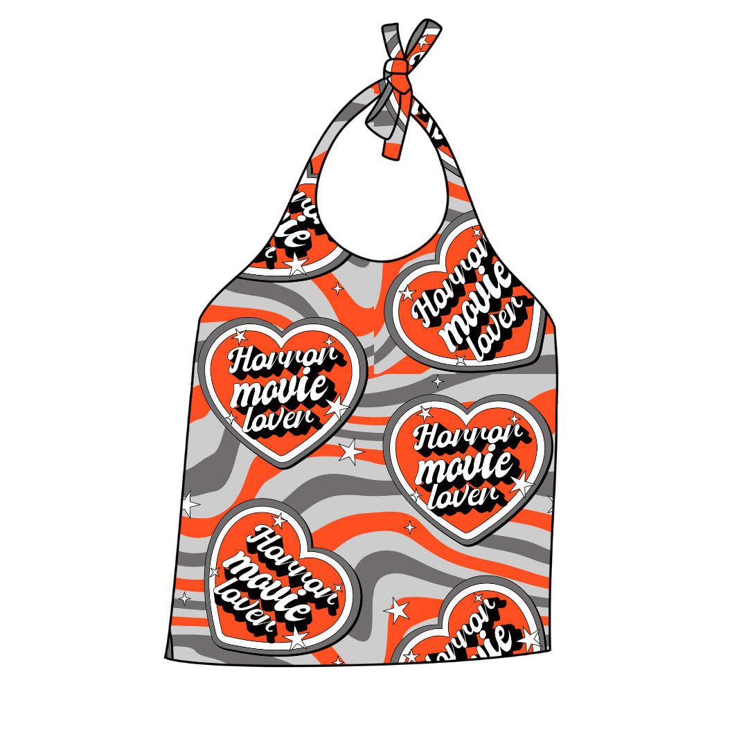 Horror Movie Lover Halter Top